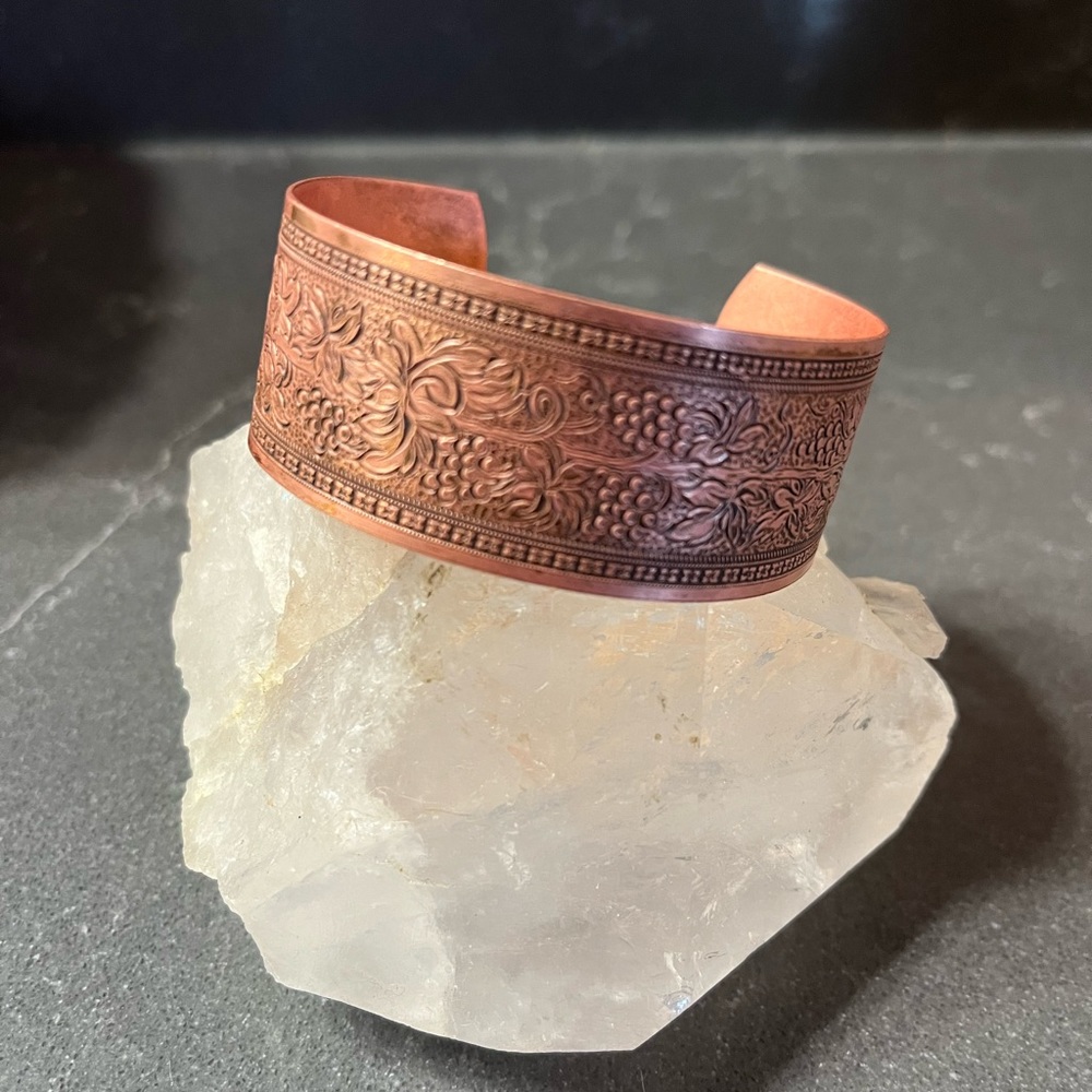 Copper cuff bracelet